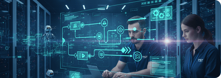 Eficiencia operativa mediante tecnología inteligente