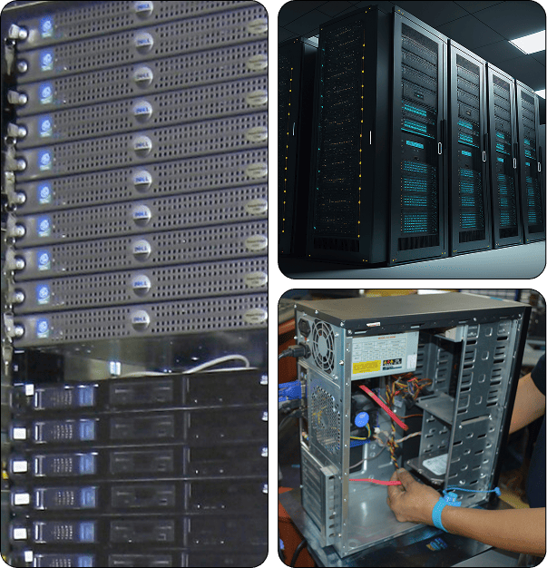 Instalación de servidores